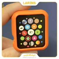 كاور اپل واچ Luxury مدل Silicon Case سايز 38mm رنگ orange